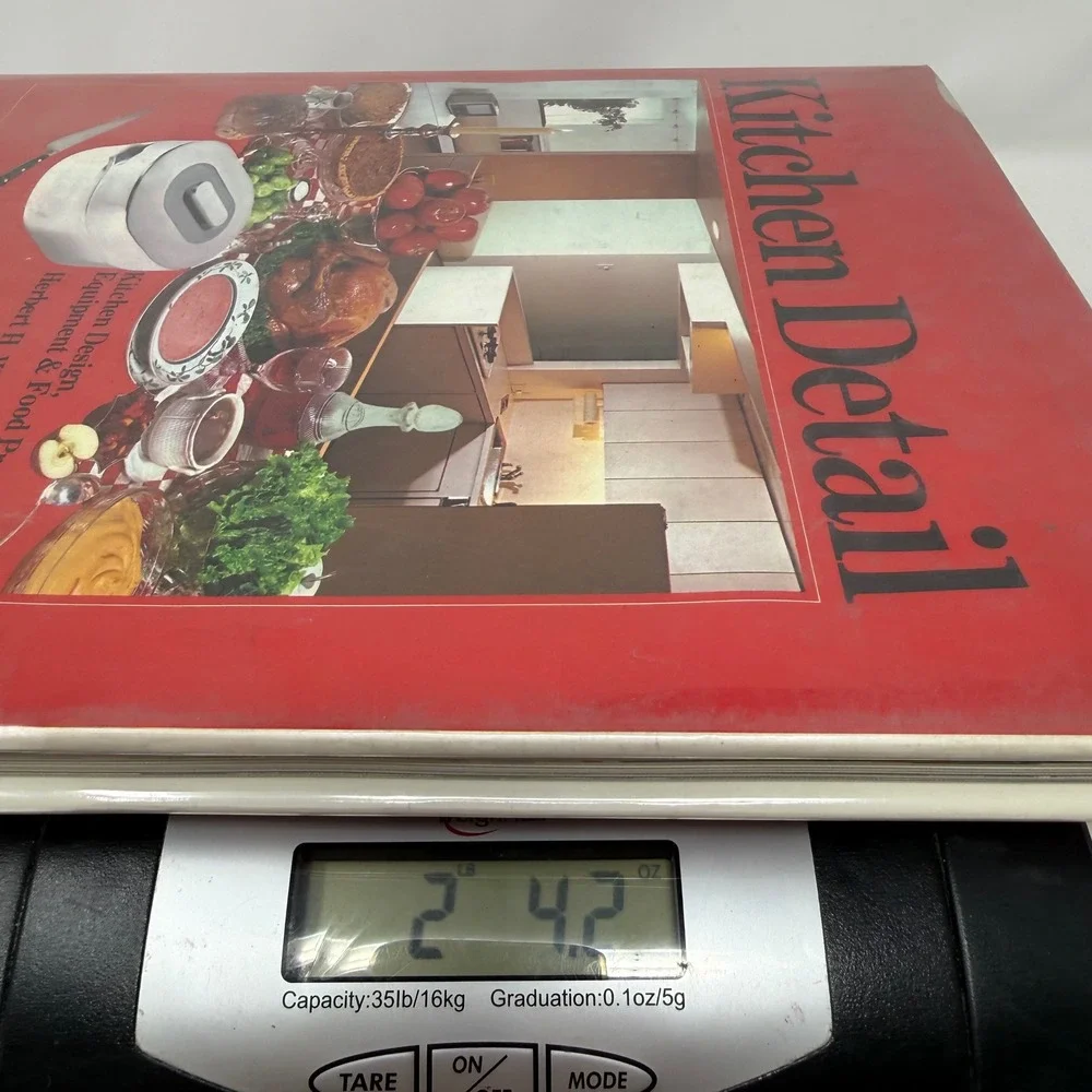 Kitchen Detail Herbert H Wise 1980 Hardcover Kitchen Design Equipment Cookbook